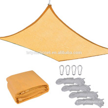 Poliéster impermeable Vela cuadrada 11.5 * 11.5 &#39;, 18 * 18&#39;, 24 * 24